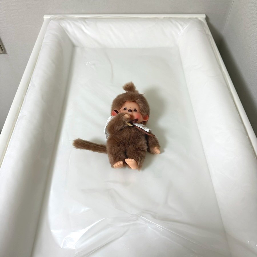 이케아 굴리베르 기저귀교환대 아기방 배치 모습 완성 사진
